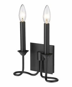 Golden Lighting Karson Wall Sconce American Farmhouse