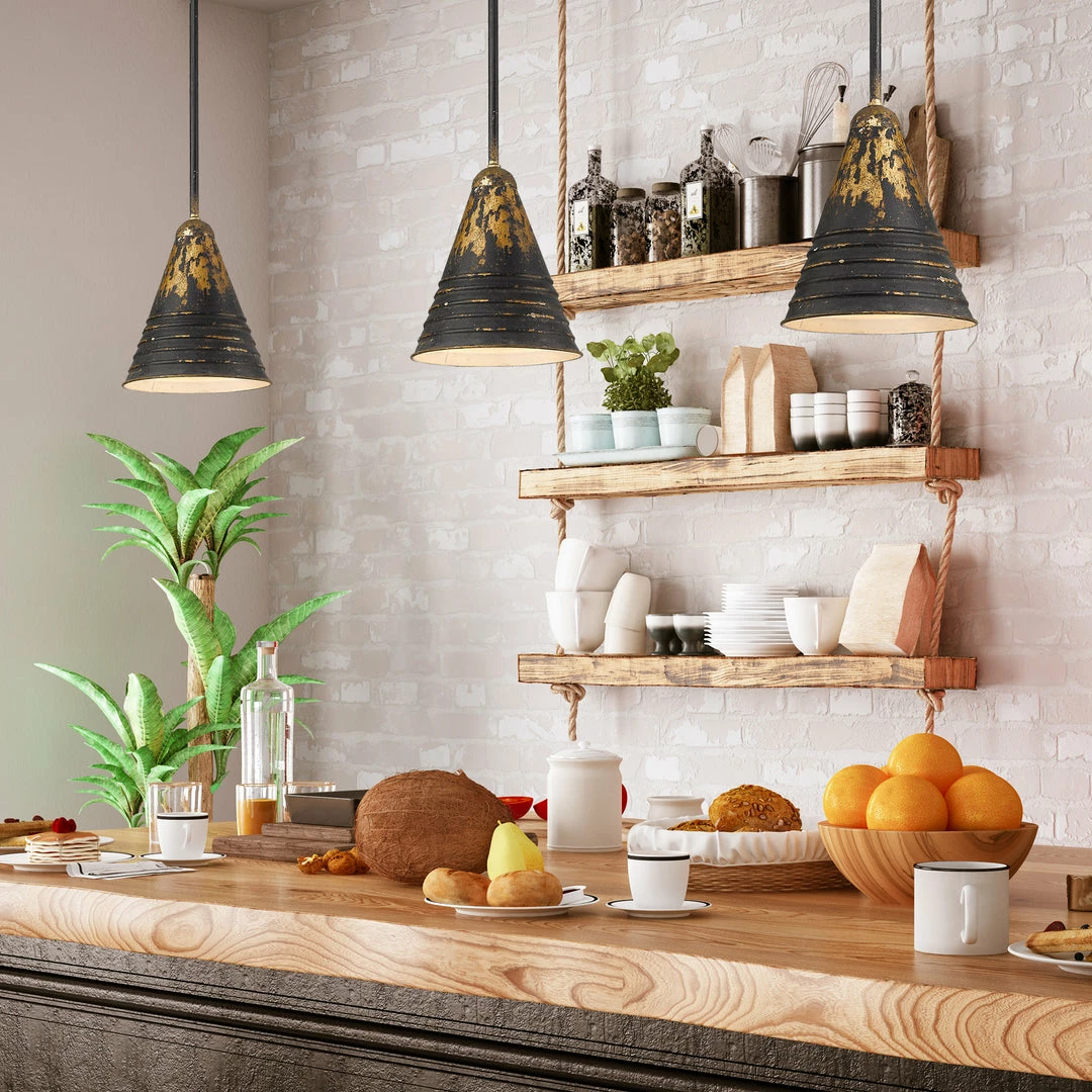 Best Pirce ⭐ Golden Lighting Hardy Small Pendant 🤩 5 Golden Lighting Hardy Small Pendant