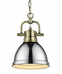 Golden Lighting Transitional Looks Duncan Mini Pendant With Chain - Closeout