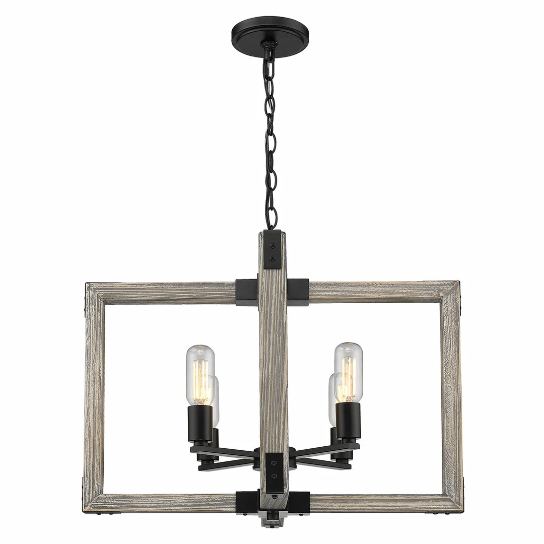 Best reviews of ๐ฏ Golden Lighting Lowell 4 Light Chandelier โจ 5 Golden Lighting Lowell 4 Light Chandelier