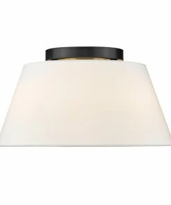 Golden Lighting American Farmhouse Penn Flush Mount