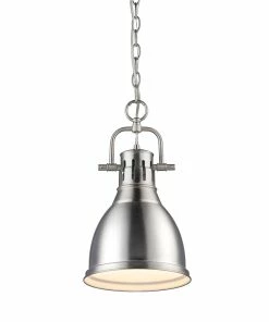 Golden Lighting Duncan Small Pendant With Chain
