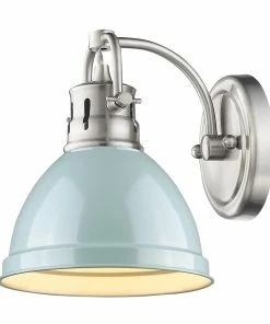 Golden Lighting American Farmhouse Duncan 1 Light Bath Vanity