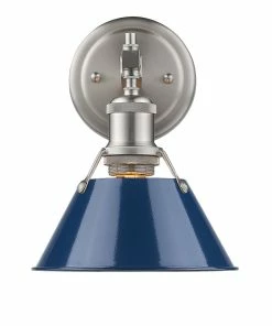 Golden Lighting Orwell 1 Light Bath Vanity American Farmhouse