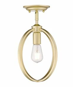 Brand new 🎉 Golden Lighting Colson Semi-Flush 🔔 12 Golden Lighting Colson Semi-Flush
