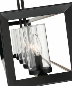 Discount 😉 Golden Lighting Smyth 5 Light Linear Pendant American Farmhouse ⌛ 30 Golden Lighting Smyth 5 Light Linear Pendant American Farmhouse