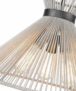 Golden Lighting Avon 3 Light Pendant American Farmhouse