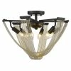 Cheapest ๐ Golden Lighting American Farmhouse Samba 6 Light Semi-Flush - Closeout ๐ 2 Golden Lighting American Farmhouse Samba 6 Light Semi-Flush - Closeout