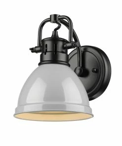 Golden Lighting American Farmhouse Duncan 1 Light Bath Vanity