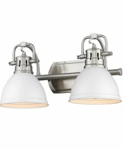 New ✨ Golden Lighting Duncan 2 Light Bath Vanity 👍 245 Golden Lighting Duncan 2 Light Bath Vanity