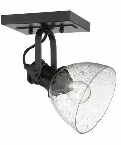 Golden Lighting Hines 1 Light Semi-Flush