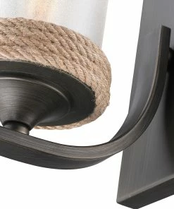 Golden Lighting Chatham 1 Light Bath Vanity American Farmhouse