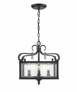 Golden Lighting Valencia Semi-Flush (Convertible) American Farmhouse