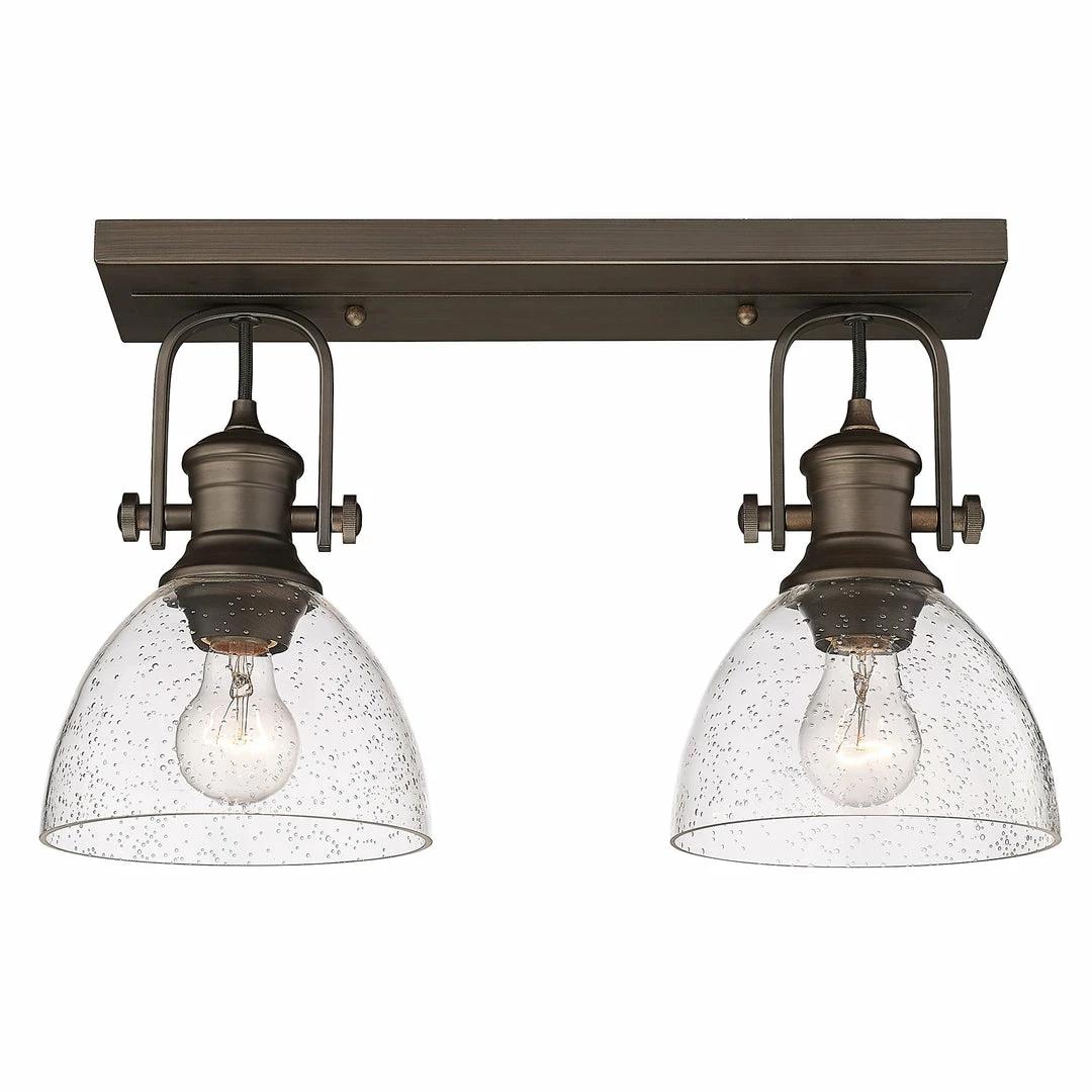 Wholesale ❤️ Golden Lighting Hines 2 Light Semi-Flush American Farmhouse 😉 25 Golden Lighting Hines 2 Light Semi-Flush American Farmhouse