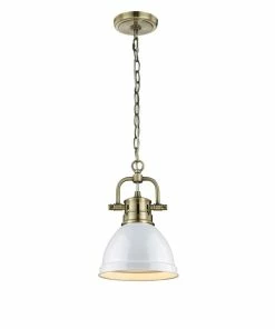 Golden Lighting Transitional Looks Duncan Mini Pendant With Chain - Closeout