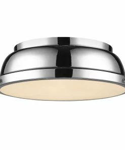 Top 10 💯 Golden Lighting Transitional Looks Duncan 14" Flush Mount 🥰 131 Golden Lighting Transitional Looks Duncan 14