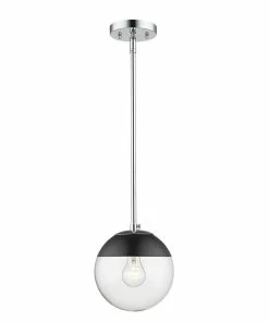 Golden Lighting Dixon Small Pendant With Rod - Closeout
