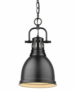Golden Lighting Duncan Small Pendant With Chain