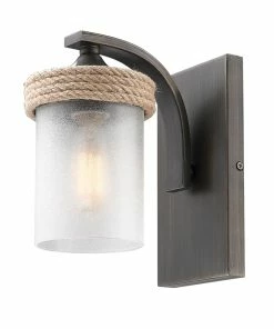 Golden Lighting Chatham 1 Light Bath Vanity American Farmhouse