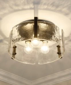 Wholesale 🤩 Golden Lighting Aenon Flush Mount American Farmhouse 👏 15 Golden Lighting Aenon Flush Mount American Farmhouse