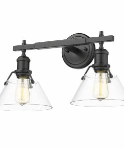 Golden Lighting American Farmhouse Orwell 2 Light Bath Vanity