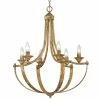Golden Lighting Victoria 6 Light Chandelier
