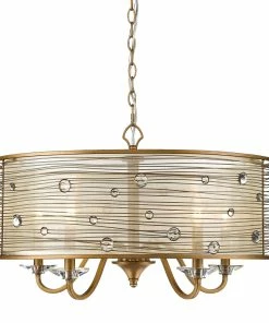 Golden Lighting American Farmhouse Joia 5 Light Chandelier