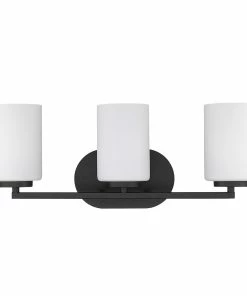 Golden Lighting American Farmhouse Manhattan 3 Light Bath Vanity