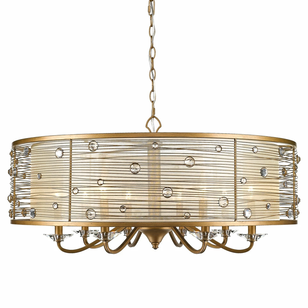 Top 10 ๐ฏ Golden Lighting American Farmhouse Joia 8 Light Chandelier ๐ 3 Golden Lighting American Farmhouse Joia 8 Light Chandelier
