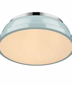 Top 10 💯 Golden Lighting Transitional Looks Duncan 14" Flush Mount 🥰 142 Golden Lighting Transitional Looks Duncan 14