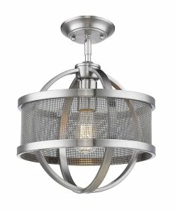Brand new 🎉 Golden Lighting Colson Semi-Flush 🔔 16 Golden Lighting Colson Semi-Flush