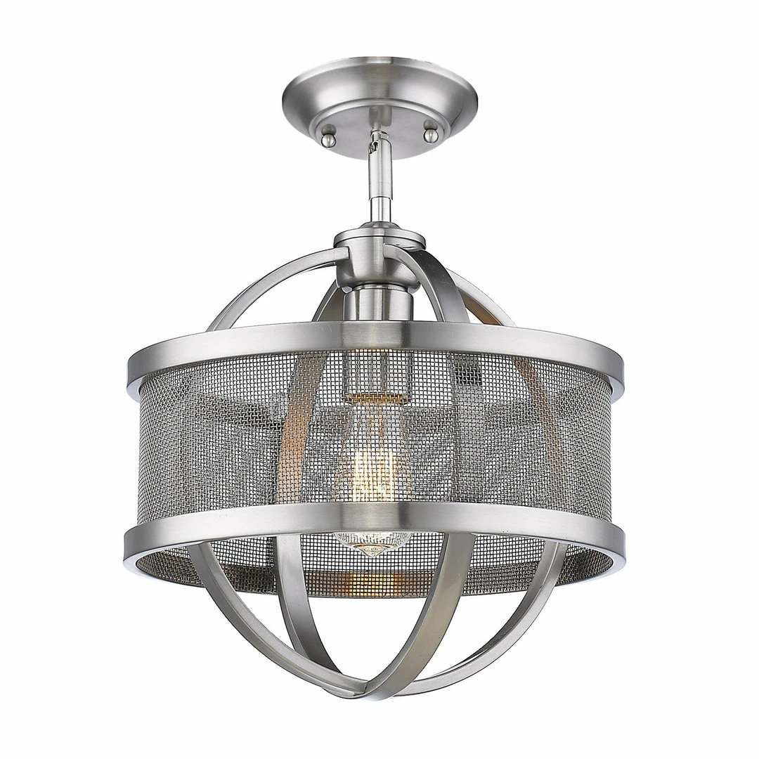 Brand new 🎉 Golden Lighting Colson Semi-Flush 🔔 9 Golden Lighting Colson Semi-Flush