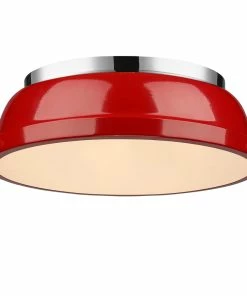 Top 10 💯 Golden Lighting Transitional Looks Duncan 14" Flush Mount 🥰 137 Golden Lighting Transitional Looks Duncan 14