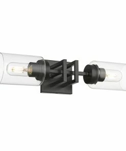 Golden Lighting Tribeca 2 Light Wall Sconce American Farmhouse