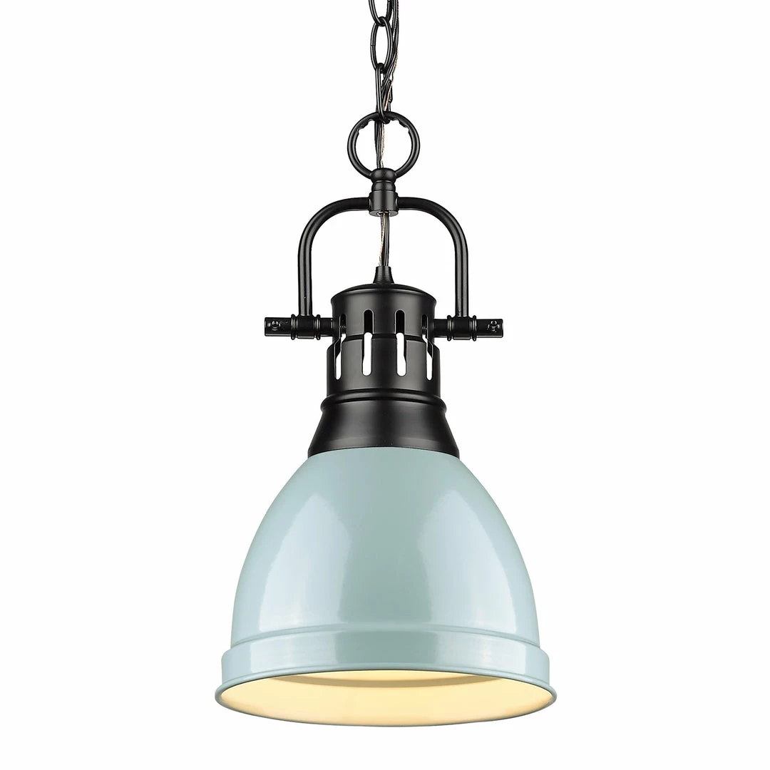 Promo 👍 Golden Lighting Duncan Small Pendant With Chain - Closeout American Farmhouse 🛒 17 Golden Lighting Duncan Small Pendant With Chain - Closeout American Farmhouse