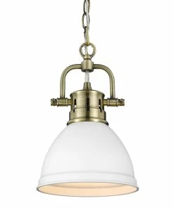 Golden Lighting Transitional Looks Duncan Mini Pendant With Chain - Closeout