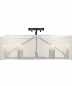 Best reviews of ๐ Golden Lighting Alyssa 6 Light Semi-Flush - Long Rod Only Transitional Looks ๐ 7 Golden Lighting Alyssa 6 Light Semi-Flush - Long Rod Only Transitional Looks