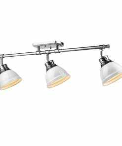 Golden Lighting Duncan Semi-Flush - Track Light - Closeout American Farmhouse