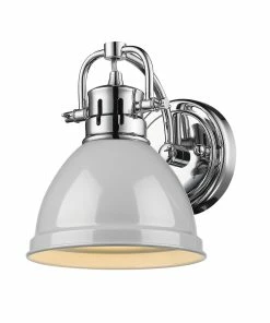 Golden Lighting American Farmhouse Duncan 1 Light Bath Vanity