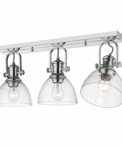 Wholesale ๐ Golden Lighting American Farmhouse Hines 3 Light Semi-Flush โ๏ธ 32 Golden Lighting American Farmhouse Hines 3 Light Semi-Flush