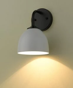 Golden Lighting Zoey 1 Light Wall Sconce American Farmhouse