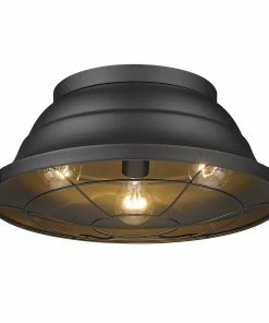 Golden Lighting Bartlett Flush Mount - Outdoor
