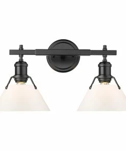 Golden Lighting American Farmhouse Orwell 2 Light Bath Vanity