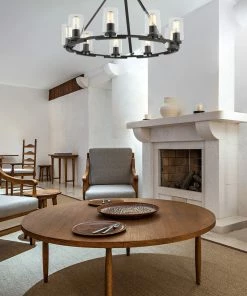 Discount 🛒 Golden Lighting Monroe 9 Light Chandelier American Farmhouse ❤️ 11 Golden Lighting Monroe 9 Light Chandelier American Farmhouse