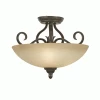 Best reviews of โจ Golden Lighting Riverton Semi-Flush (Convertible) ๐ 1 Golden Lighting Riverton Semi-Flush (Convertible)