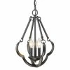 Golden Lighting American Farmhouse Saxon 3 Light Pendant - Closeout