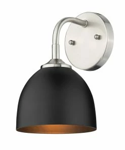 Golden Lighting Zoey 1 Light Wall Sconce American Farmhouse