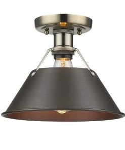 Flash Sale ๐ Golden Lighting American Farmhouse Orwell Flush Mount ๐ 40 Golden Lighting American Farmhouse Orwell Flush Mount