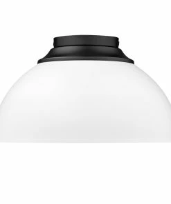 Golden Lighting Zoey Flush Mount American Farmhouse