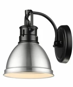 Golden Lighting American Farmhouse Duncan 1 Light Bath Vanity